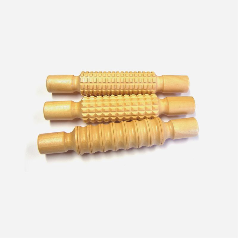 PATTERNED ROLLING PIN SET OF 3