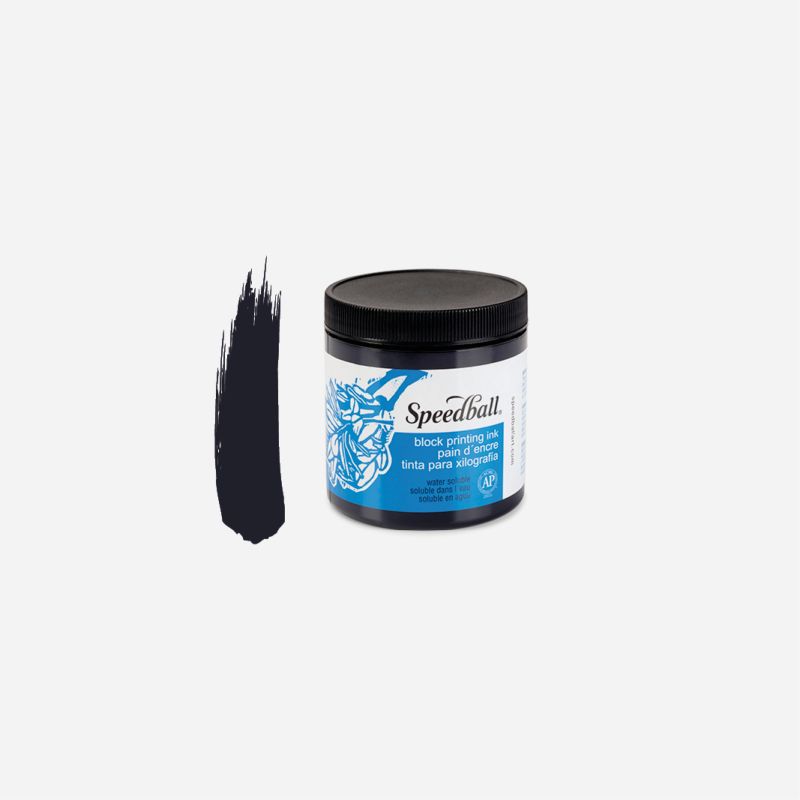 SPEEDBALL WATER-SOLUBLE 237ml 8oz BLOCK INK