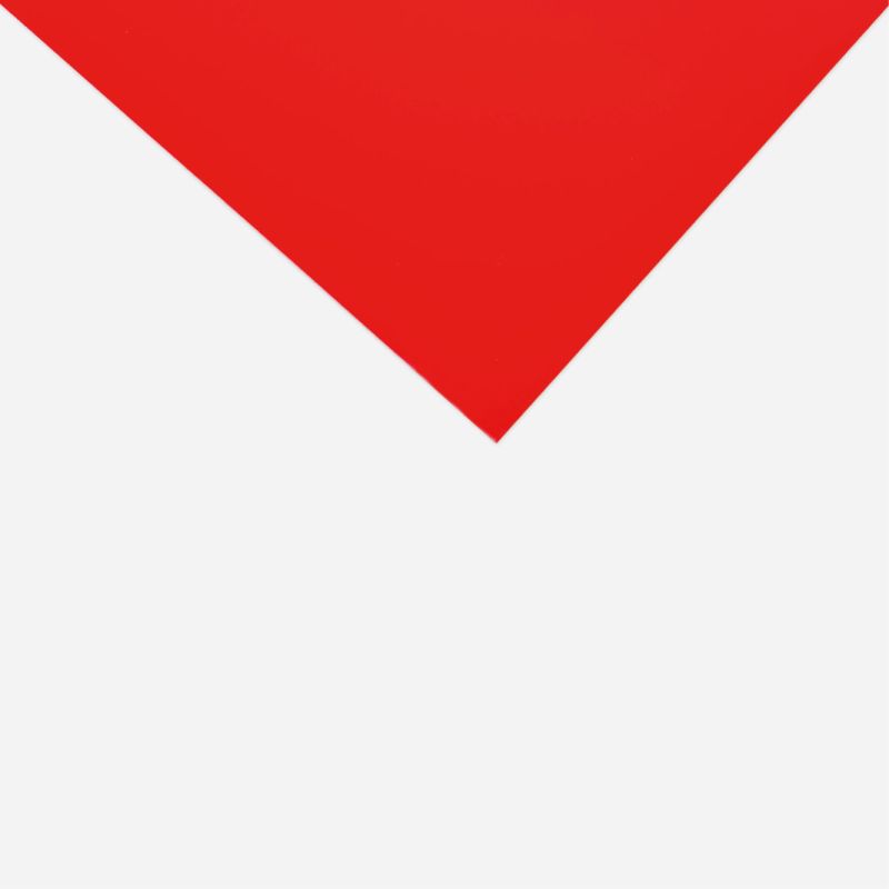 COLOUR ACRYLIC SHEET A3 RED 3mm X 420 X 297mm  