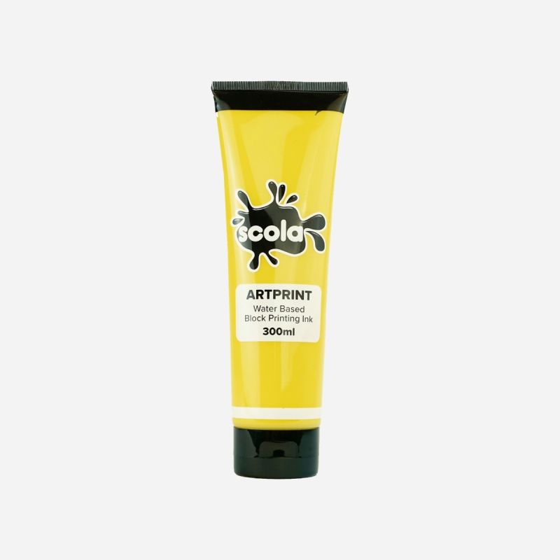 BLOCK PRINTING W/C INK 300ml LEMON