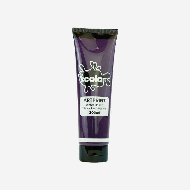 BLOCK PRINTING W/C INK 300ml PURPLE