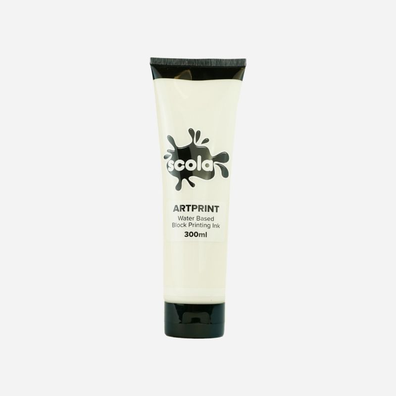 BLOCK PRINTING W/C INK 300ml WHITE