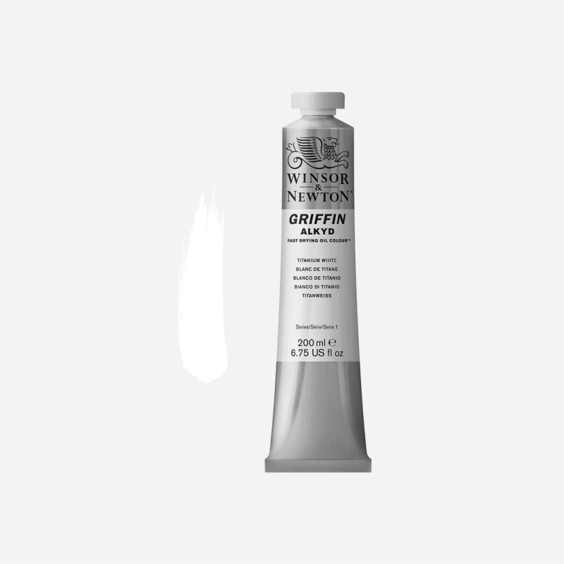 WN GRIFFIN ALKYD 200mlTITANIUM WHITE