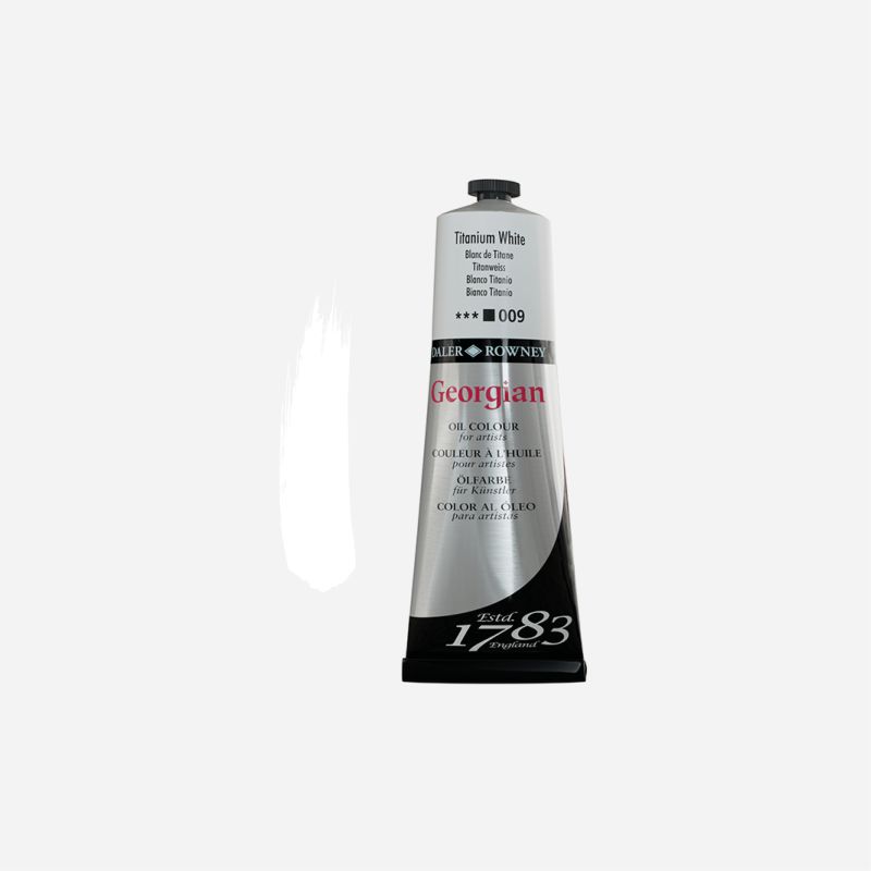 DR GEORGIAN OIL 225ml TITANIUM WHITE