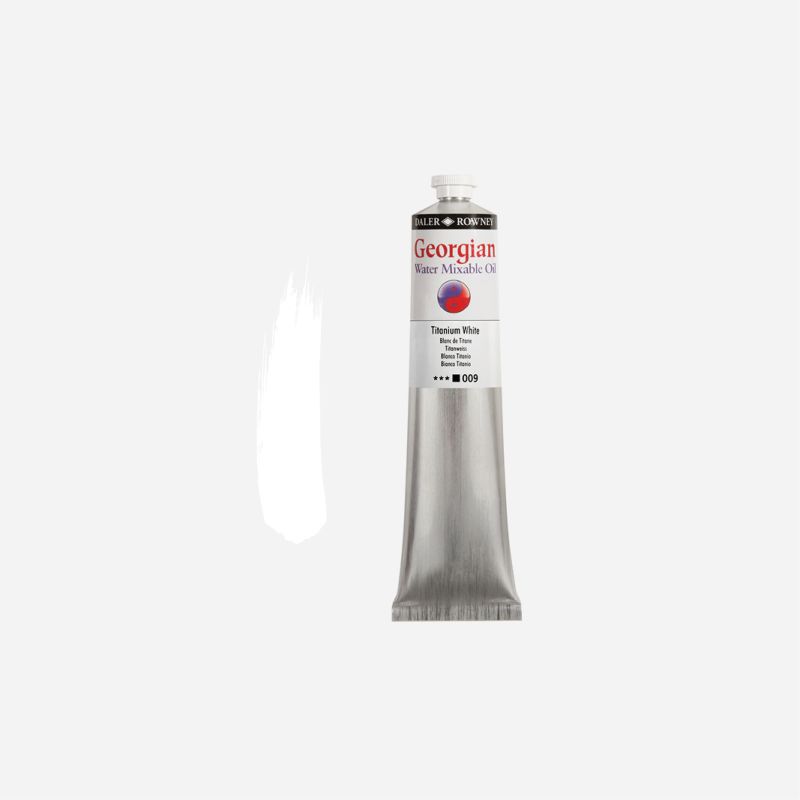 DALER GEORGIAN WATERMIXABLE OIL 200ml TITANIUM WHITE