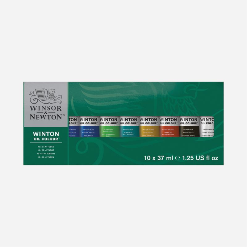 WN WINTON OIL COLOUR 10 x 37ml STARTER SET
