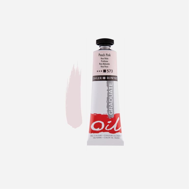 DALER ROWNEY GRADUATE OIL COLOUR 200ml PORTRAIT PINK 