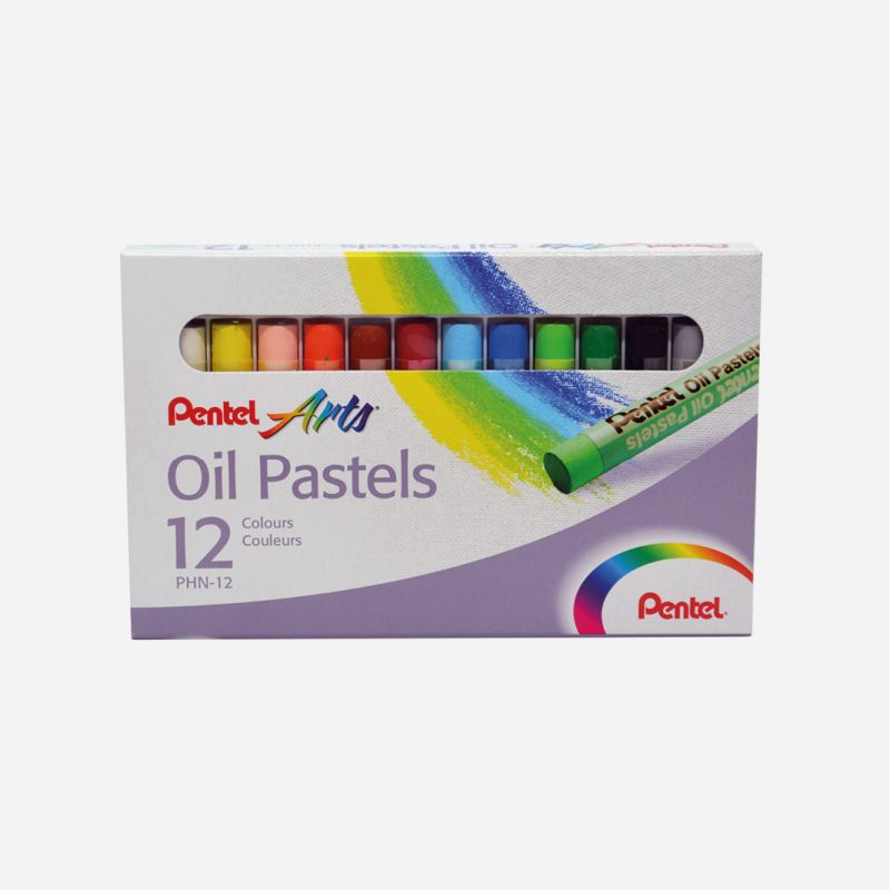 PENTEL OIL PASTELS 12'S