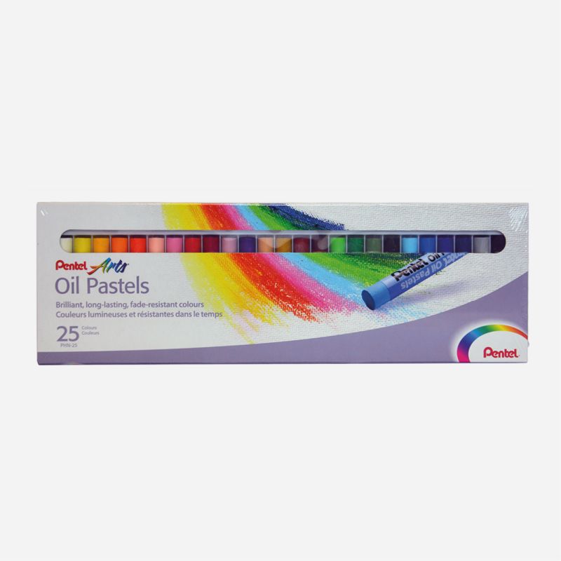 PENTEL OIL PASTELS 25'S