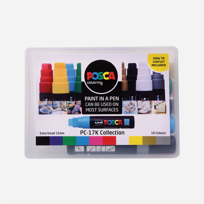 POSCA MARKER PC-17K 10pce COLLECTION PACK