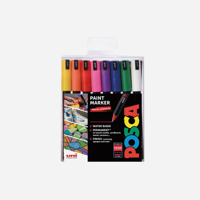 POSCA MARKER PC1MR 16PC BUMPER PACK