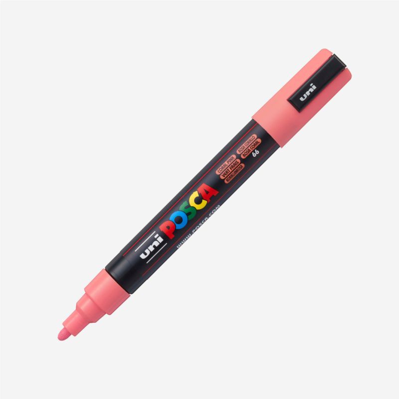 Posca PC-5M Medium Bullet Tip CORAL PINK