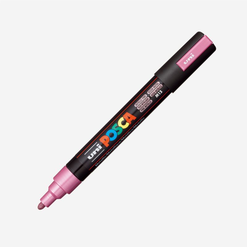 Posca PC-5M Medium Bullet Tip METALLIC PINK