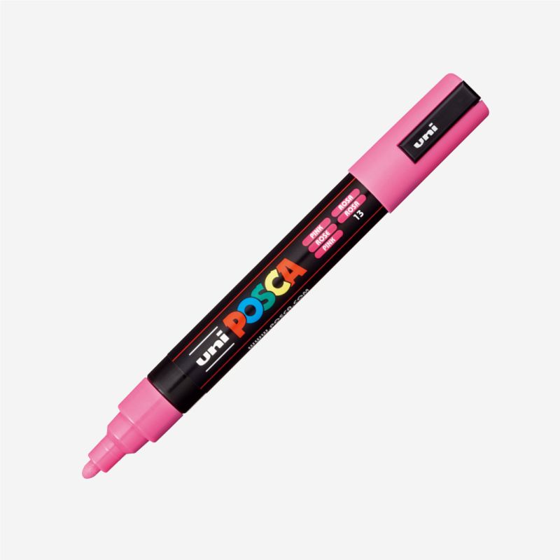 Posca PC-5M Medium Bullet Tip PINK