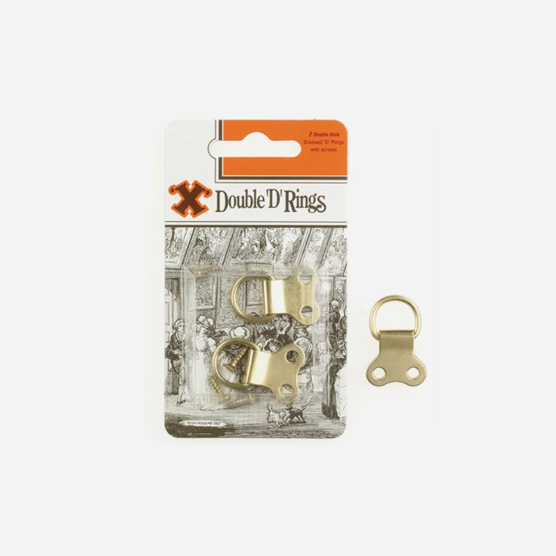 X-HOOKS DOUBLE D-RINGS