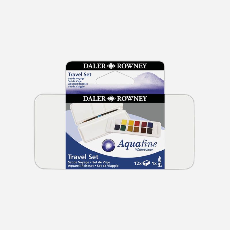 AQUAFINE 12 HALF PAN TRAVEL SET REPLACES POCKET BOX