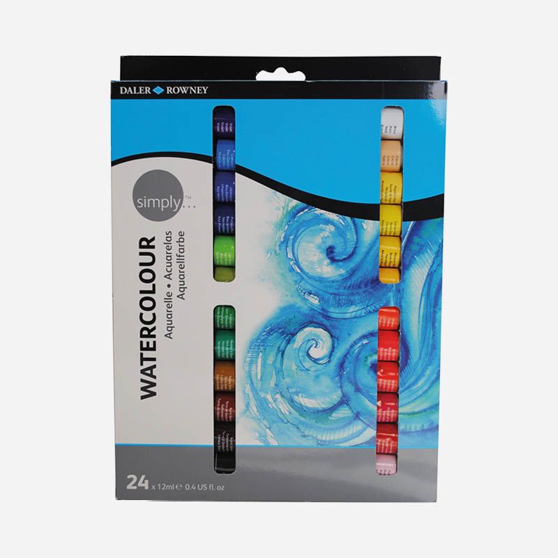 DR SIMPLY WATERCOLOUR 24x 12ml TUBE SET
