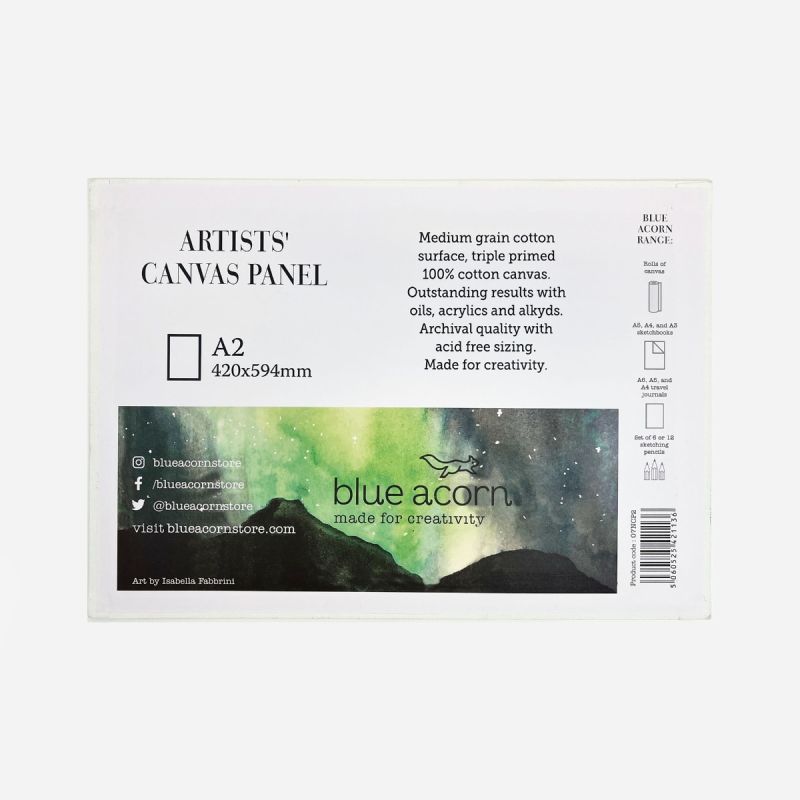 ARTISTS CANVAS BOARD A2 PANEL