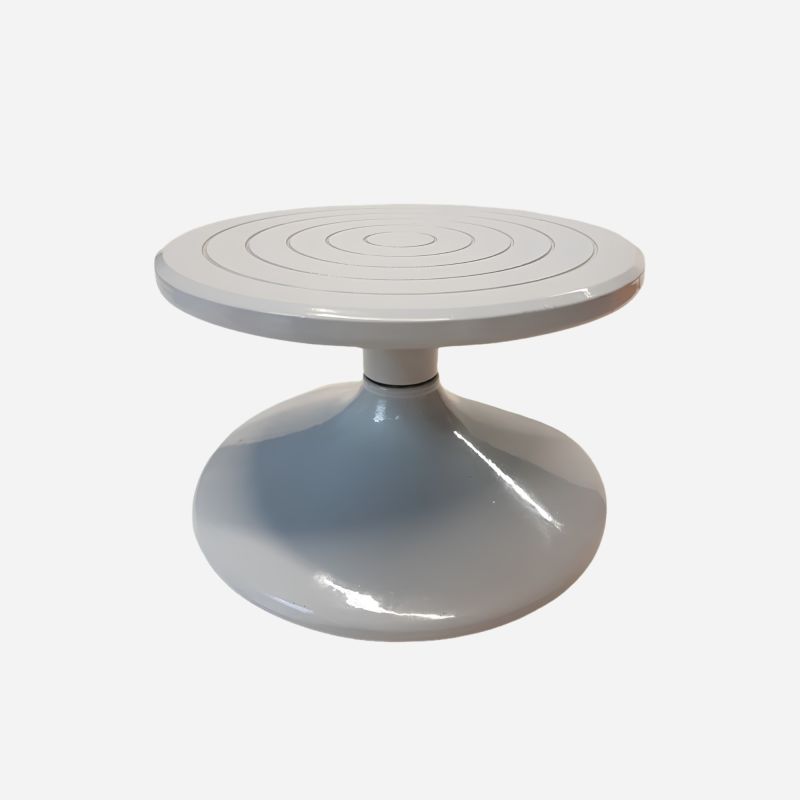 LARGE ALUMINIUM BANDING WHEEL POTTERY WHIRLER 220 X 170MM