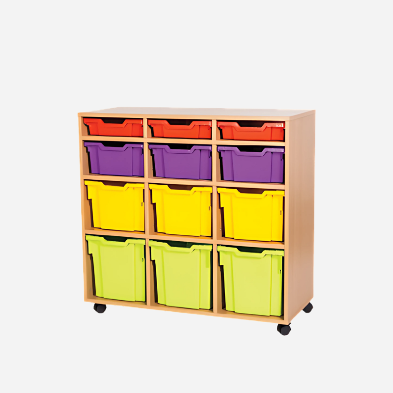 10 HIGH 12 COMBINATION MOBILE TRAY TRIPLE UNIT