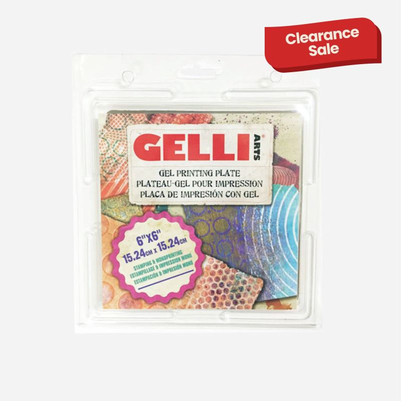 GELLI PRINTING PLATE 6" x 6"