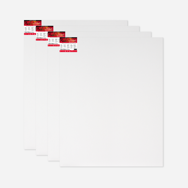 DALER ROWNEY PREMIUM ARTIST 3D STRETCHED CANVAS 120 x 150CM - BOX OF 4