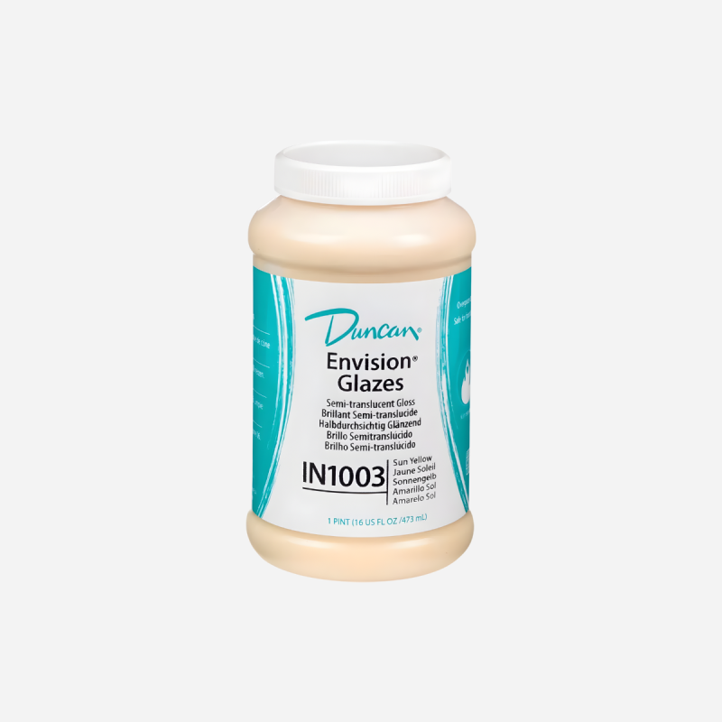 DUNCAN ENVISION BRUSH-ON GLAZE - SUN YELLOW - 473ML