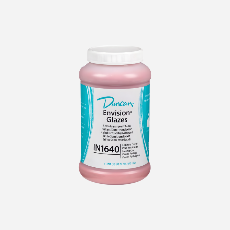DUNCAN ENVISION BRUSH-ON GLAZE - FOLIAGE GREEN - 473ML