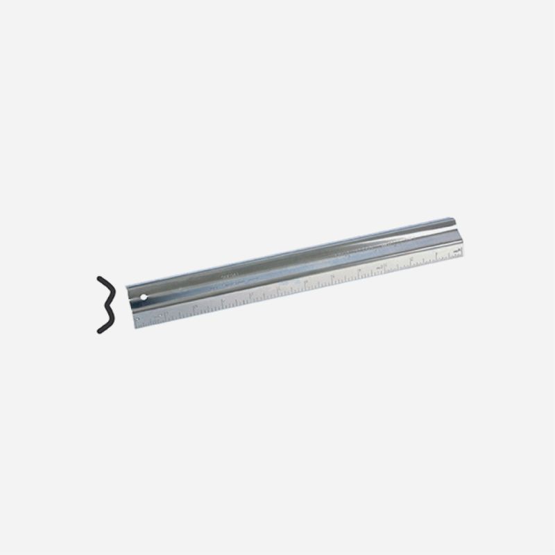 MAUN 12" SAFETY RULER