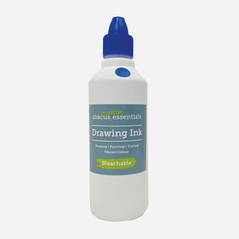 Bleachable Drawing Ink 500ml Brilliant Blue