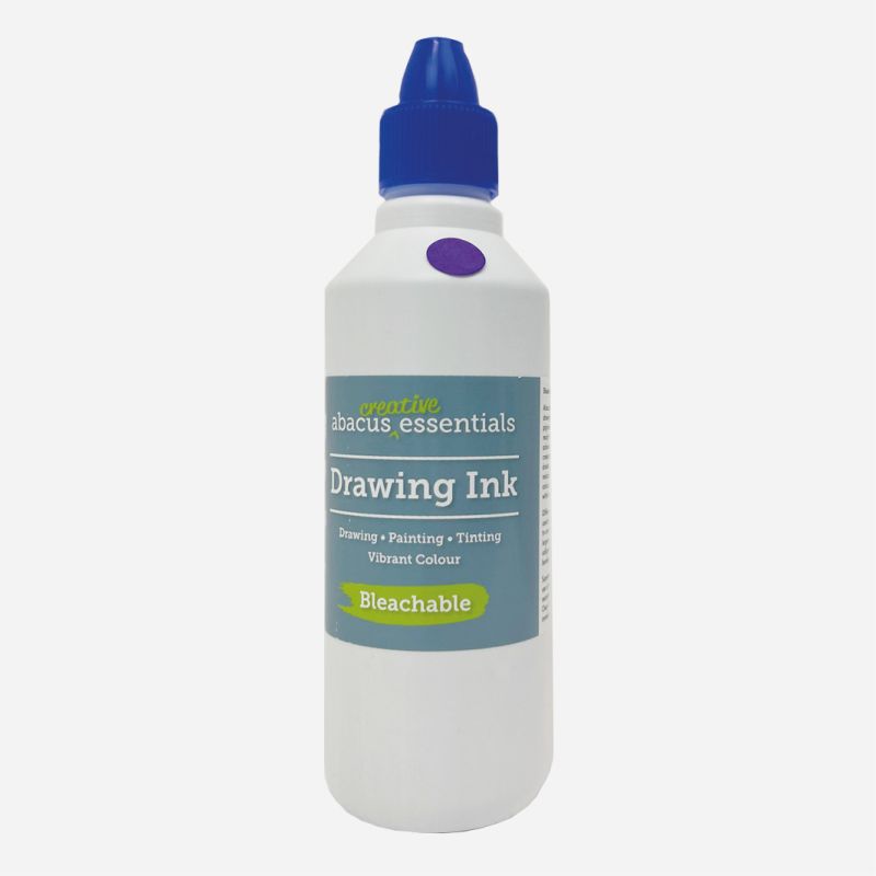 Bleachable Drawing Ink 500ml Violet