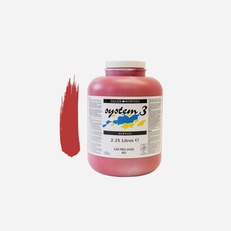 DR SYSTEM3 2.25l CADMIUM RED