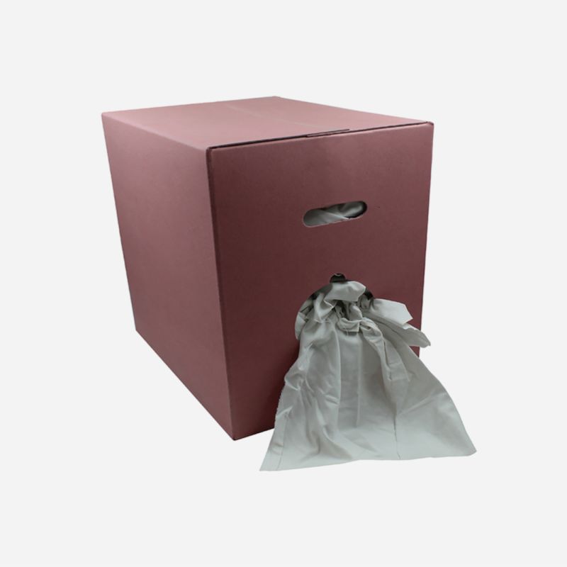 COTTON CLEANING CLOTHS 10kg LARGE BOX RAGS