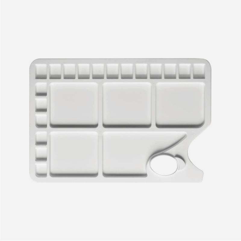 PLASTIC RECTANGULAR 23 WELL PALETTE    6606