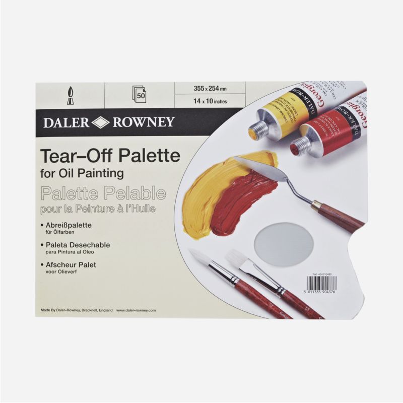 DR TEAR OFF PALETTE VEGETABLE PARCHMENT 14" x 10"
