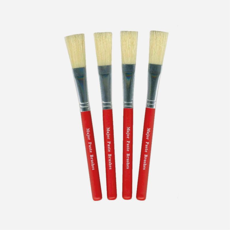 RED HANDLE PASTE BRUSH 1/2"
