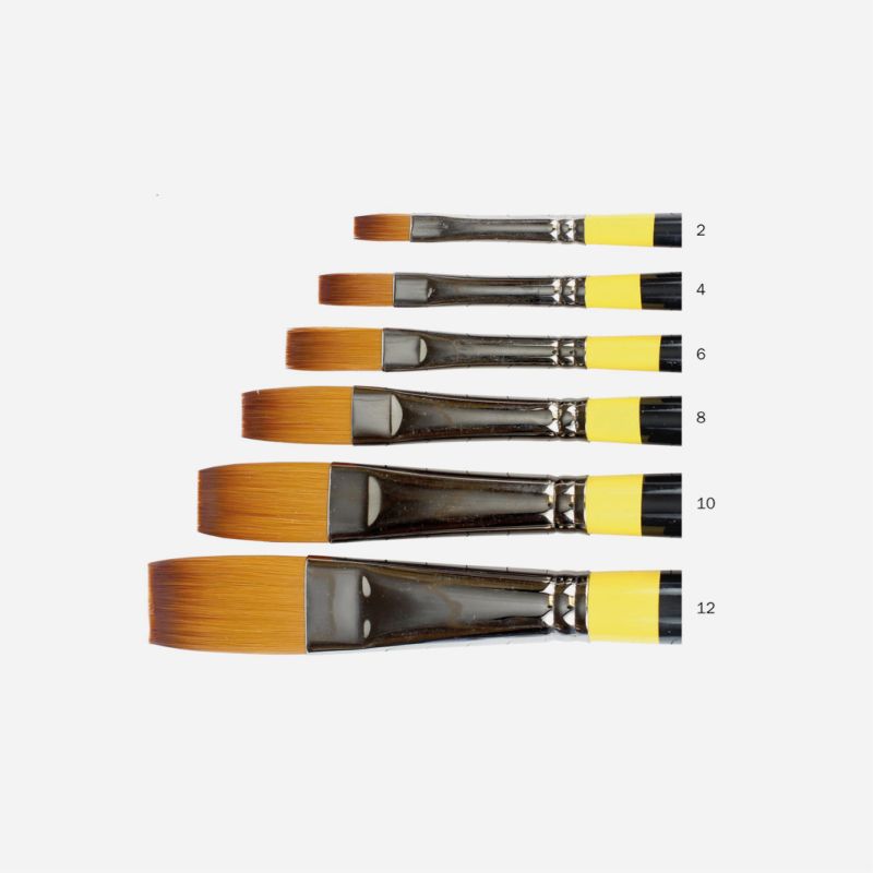 DR SYSTEM3 SY44 FLAT BRUSH 12 LONG HANDLE