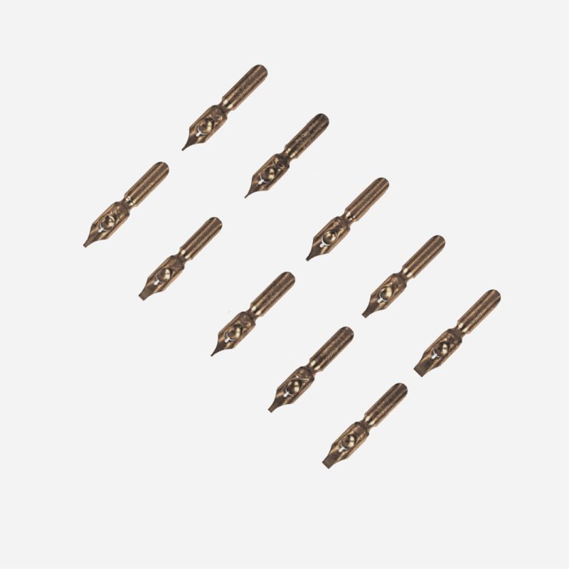 Wm. MITCHELL R.H. SQ CUT NIBS 12 ASSORTED ROUND HAND