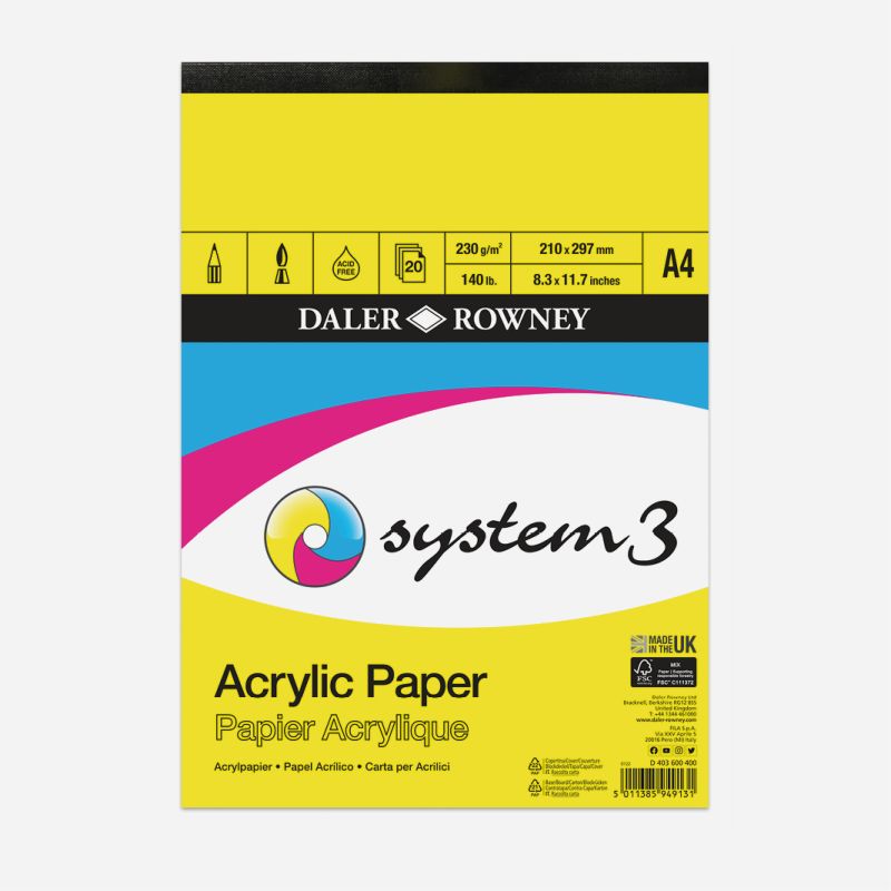 DR SYSTEM 3 PAD A4