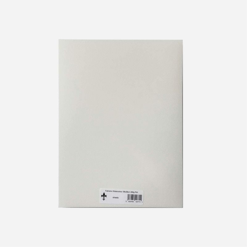 FABRIANO WATERCOLOUR PAPER 280gsm 38 x 28cm PK OF 100