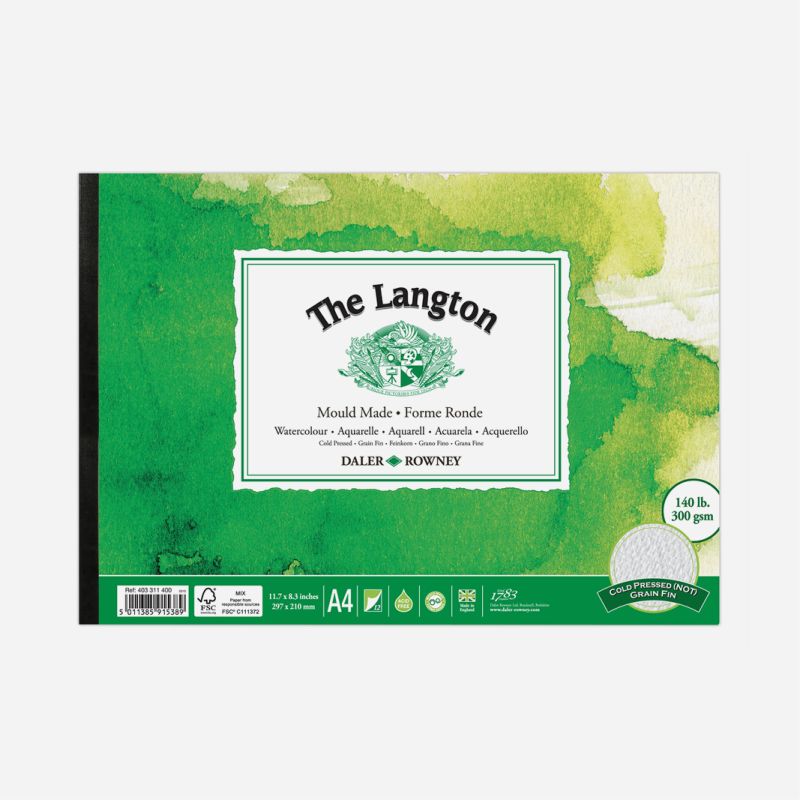 DR LANGTON GUMMED PAD NOT A4