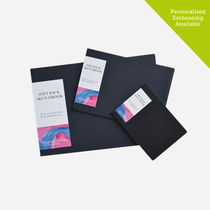 SOFTBACK SEWN SKETCHBOOK LANDSCAPE 