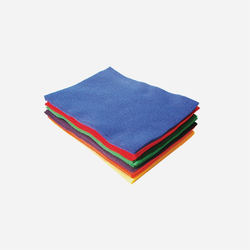 FELT PIECES A4 40 ASSORTED PACK