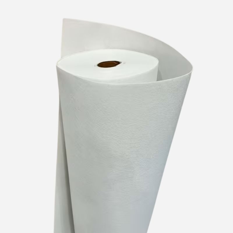 NON-WOVEN FABRIC ROLL 100X85CM - WHITE
