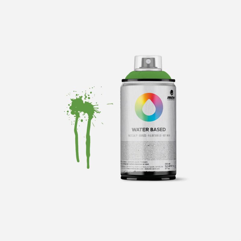 MONTANA WATER BASED 300ml BRILLIANT GREEN R-V6018