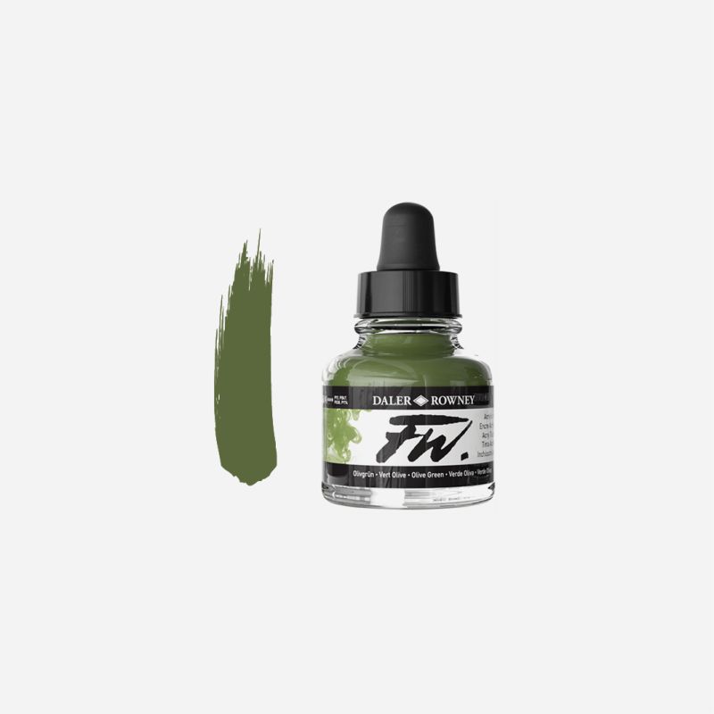 DR FW INK 29.5ml OLIVE GREEN