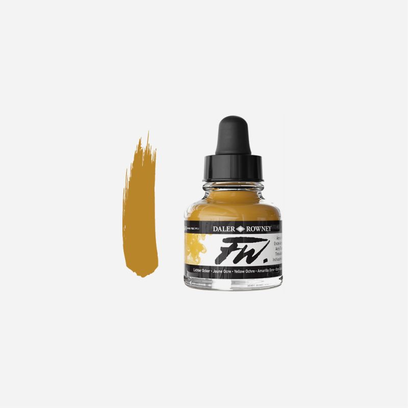 DR FW INK 29.5ml YELLOW OCHRE