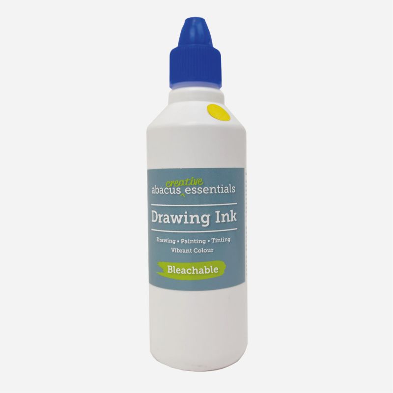 Bleachable Drawing Ink 500ml Brilliant Yellow
