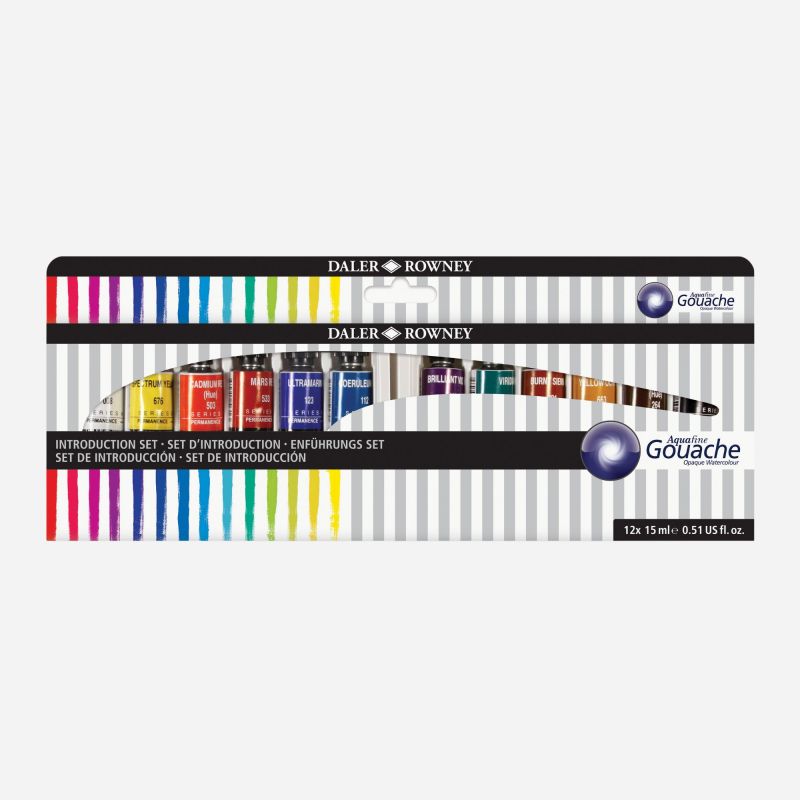 DR DESIGNERS GOUACHE 12x15ml INTRODUCTION SET 136 901 001