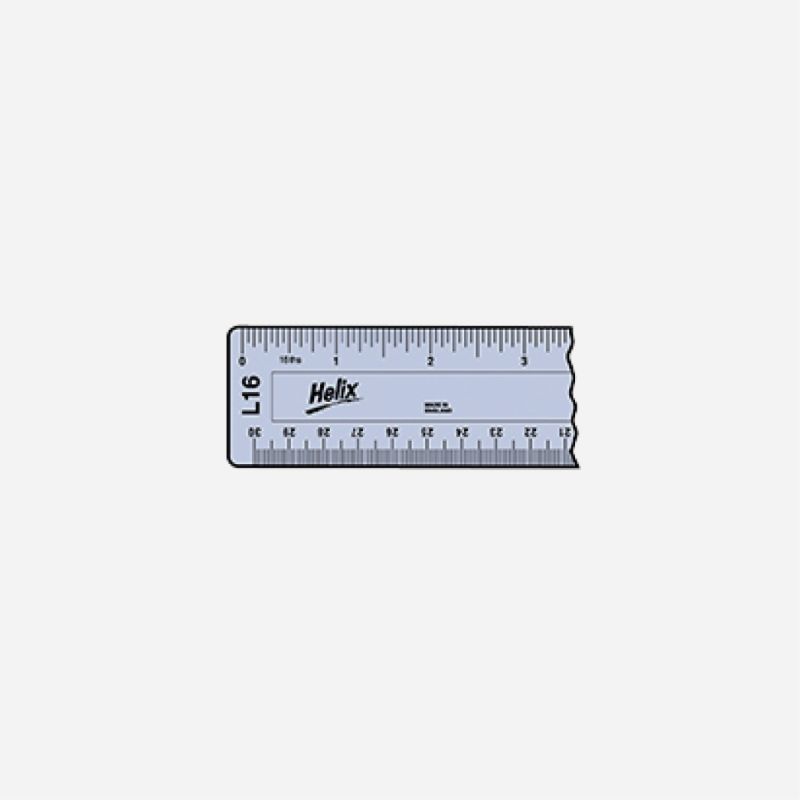 PLASTIC RULER 12" 30CM